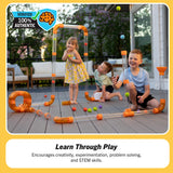 Air-Powered STEM Building Set for Kids