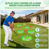 Light-Up Golf Play Set with LED Targets