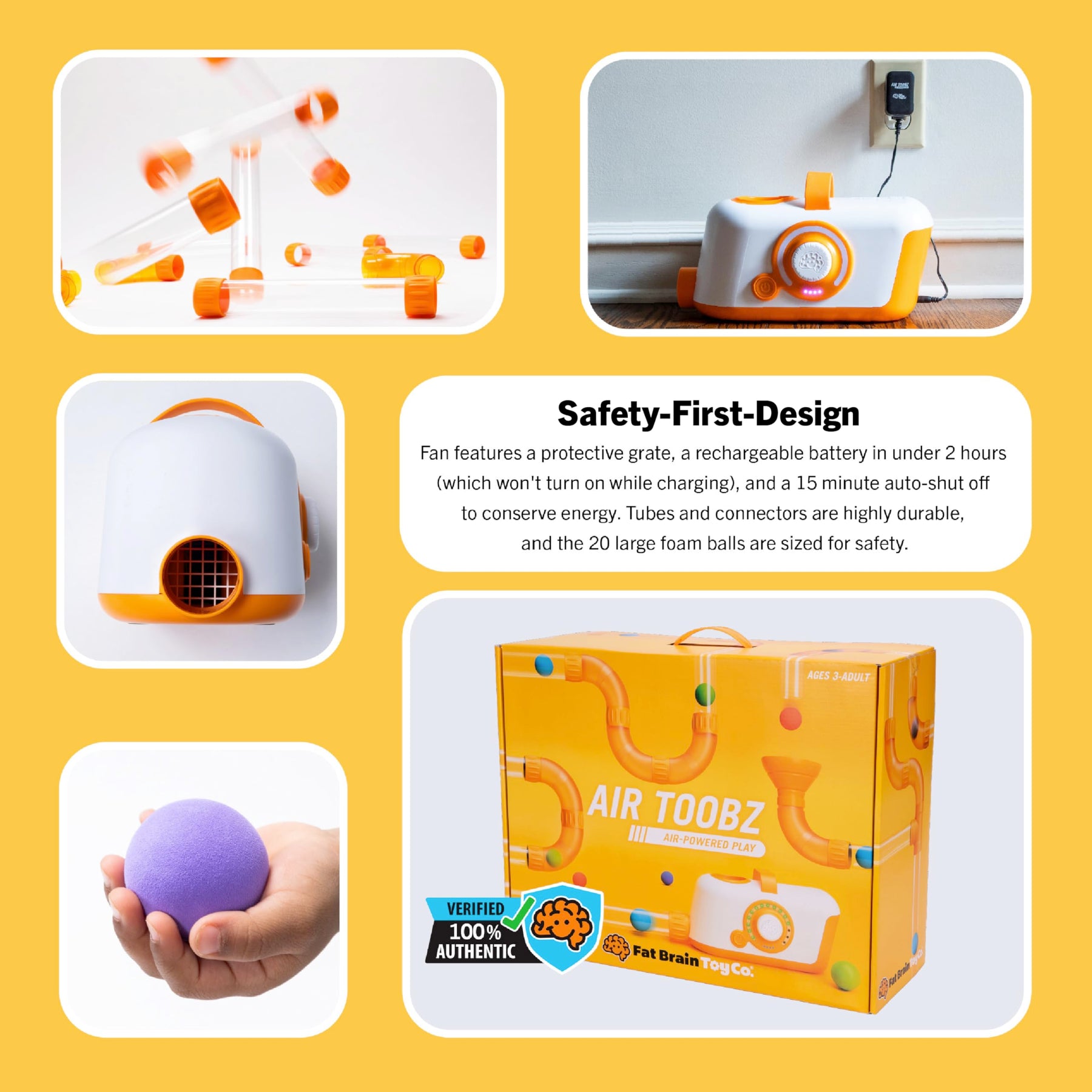Air-Powered STEM Building Set for Kids