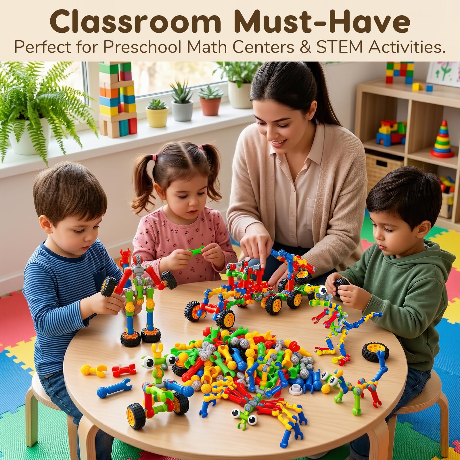 STEM Building Toy Set for Kids