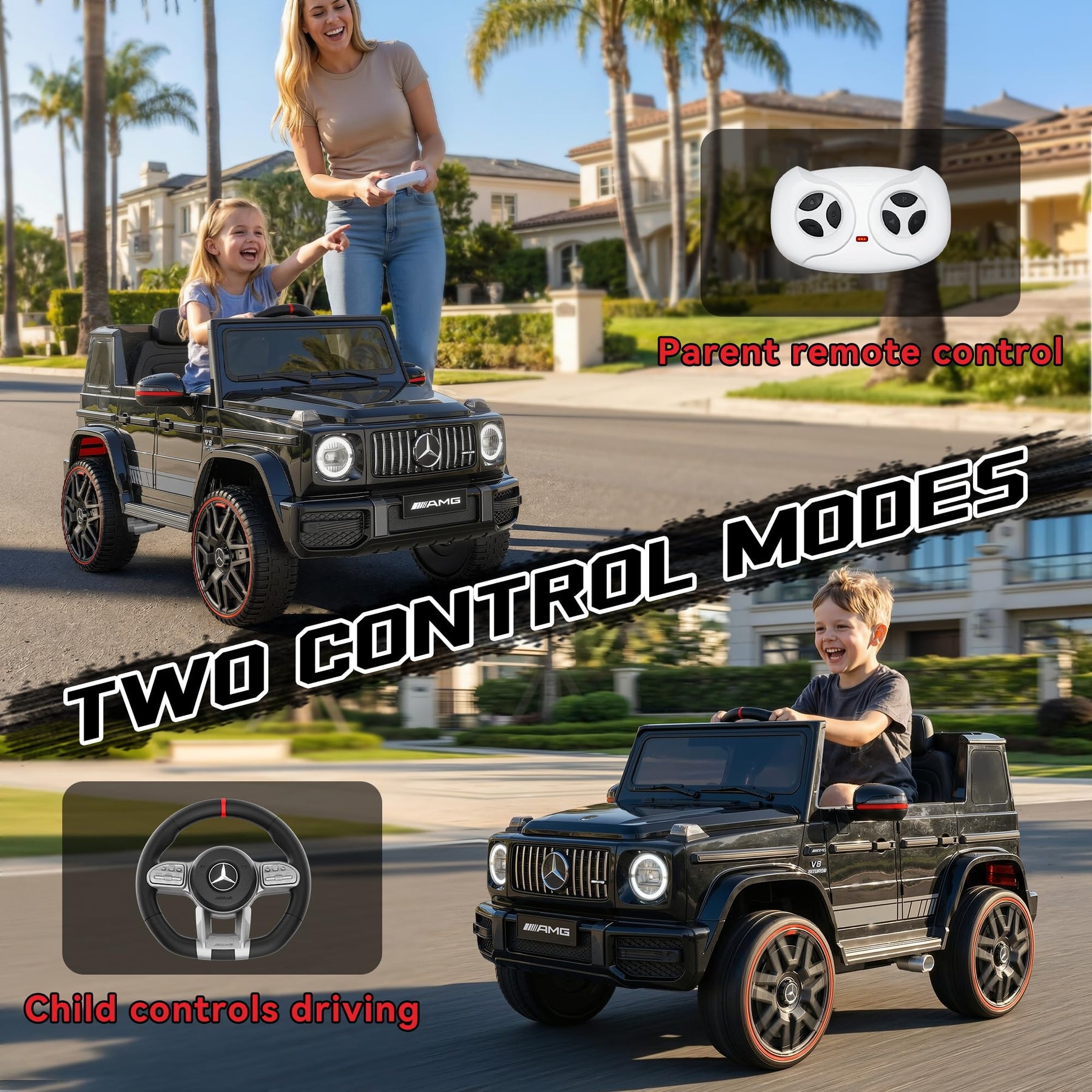 12V Kids Ride-On SUV with Remote Control