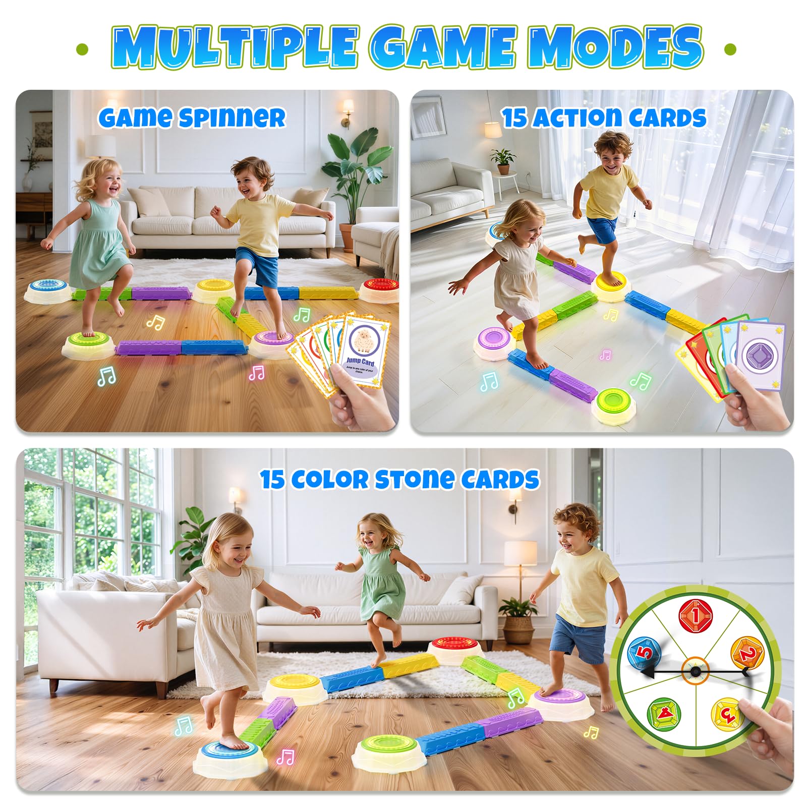 Wee Wonders Balance Beams Stepping Stones for Kids