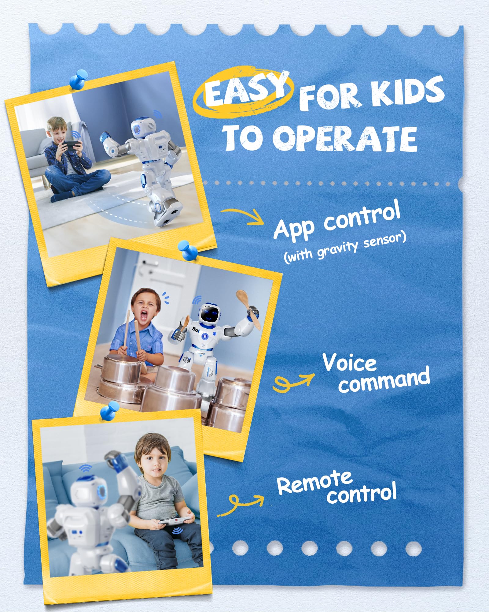Programmable Smart Robot for Kids