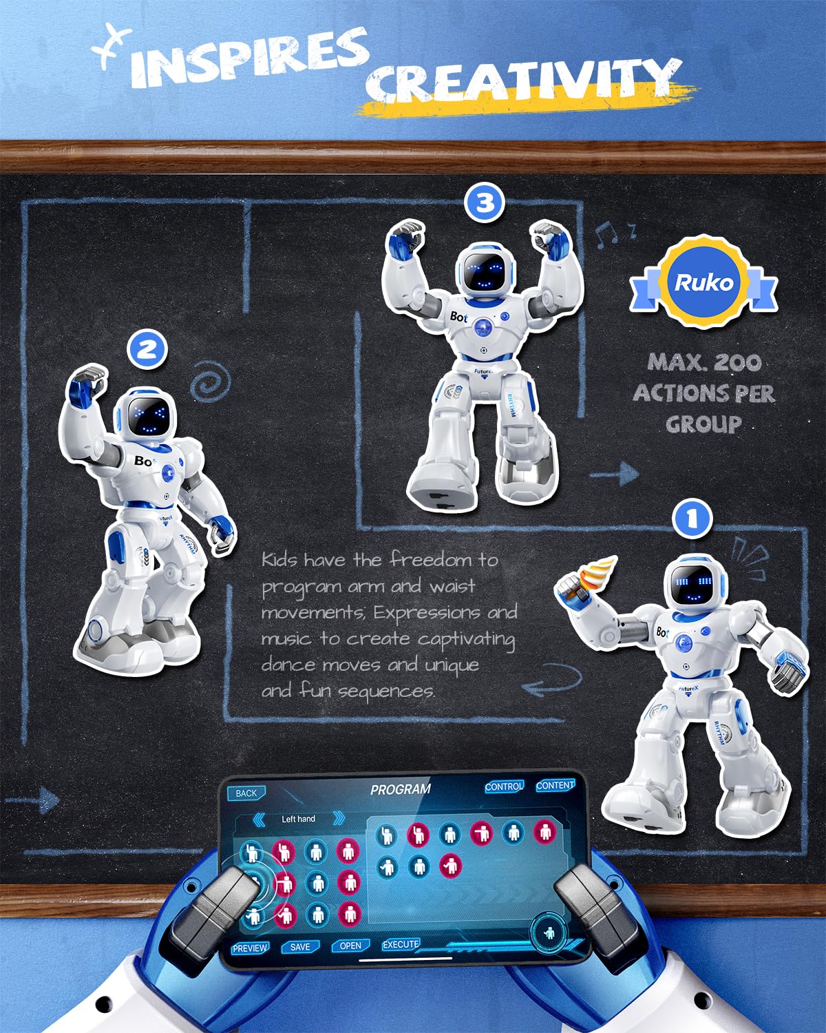 Programmable Smart Robot for Kids
