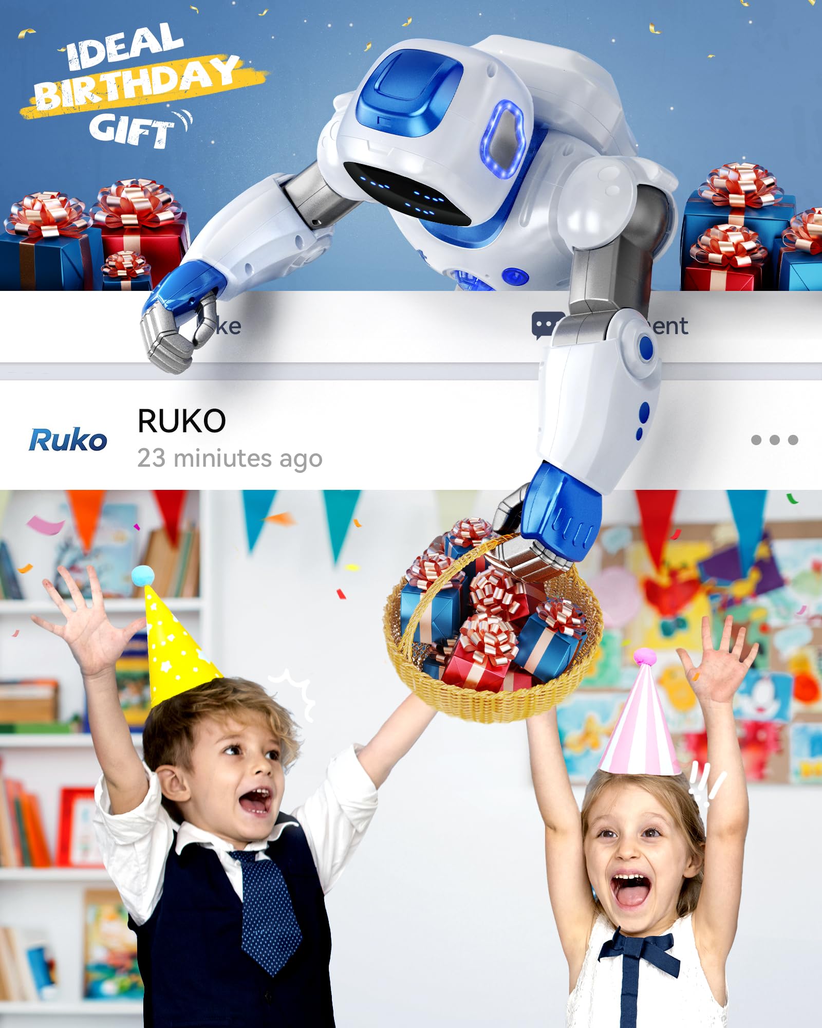 Programmable Smart Robot for Kids