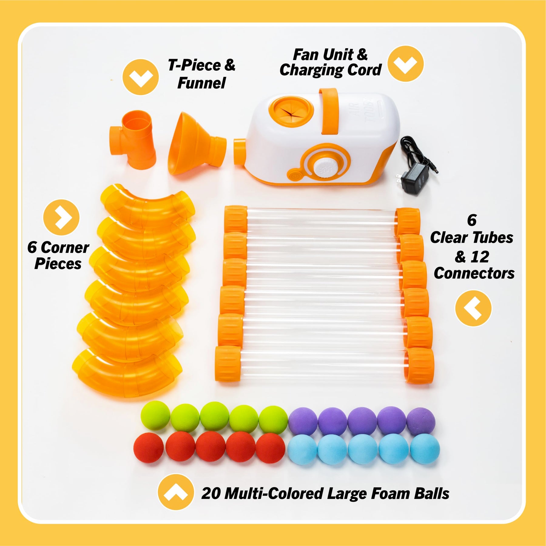 Air-Powered STEM Building Set for Kids