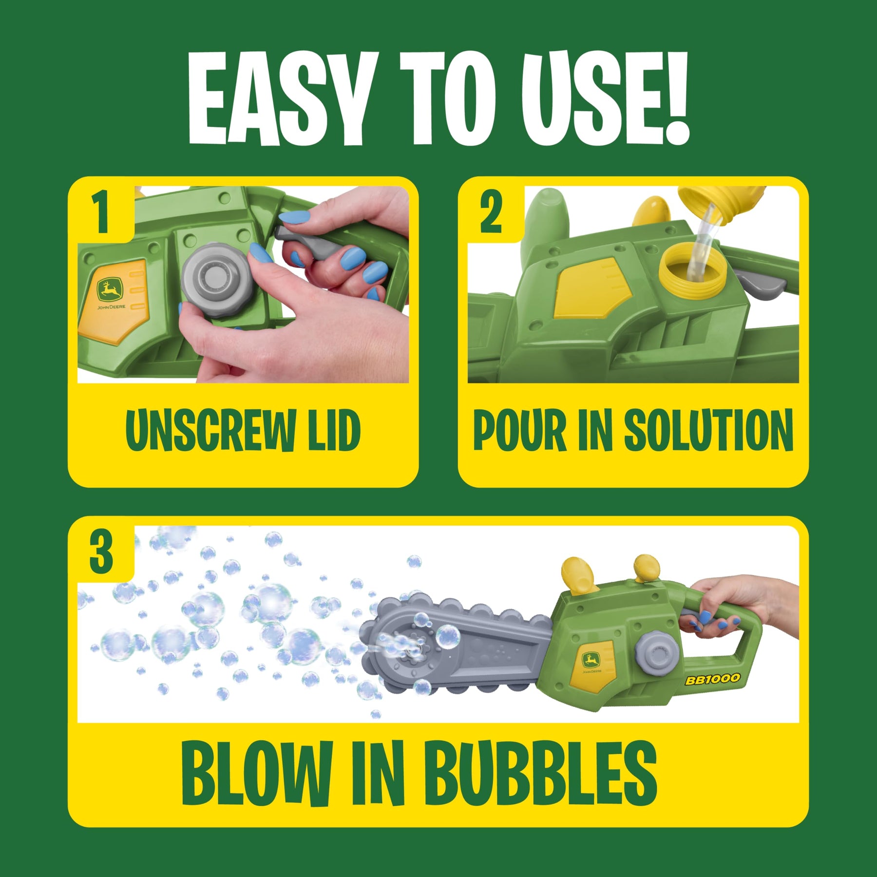 Bubble Leaf Blower Toy for Kids
