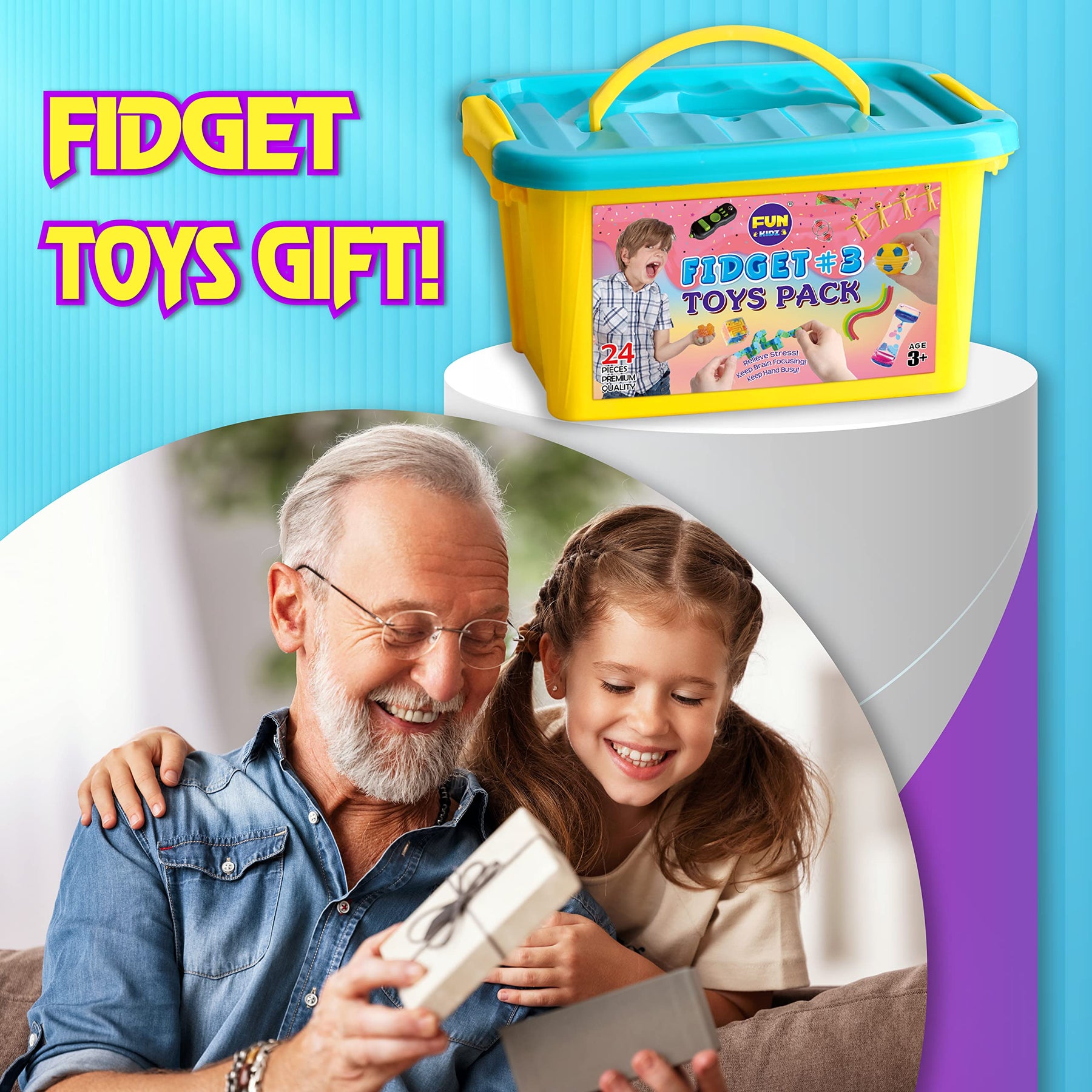 Sensory Fidget Gift Box Set for Kids