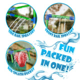 Kids Water Park Sprinkler Tunnel Set
