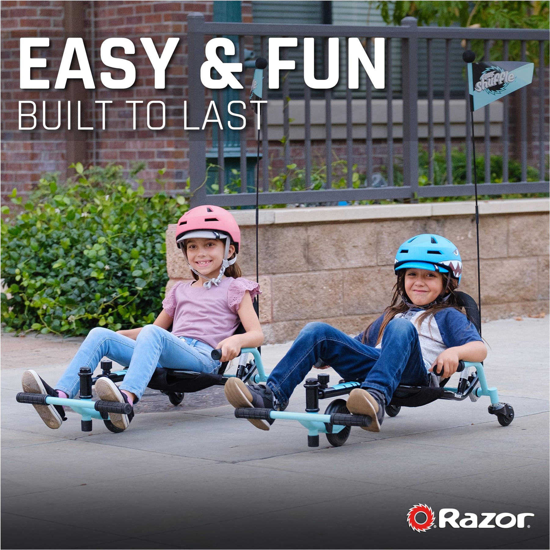 Kid-Powered Drifting Go-Kart for Kids